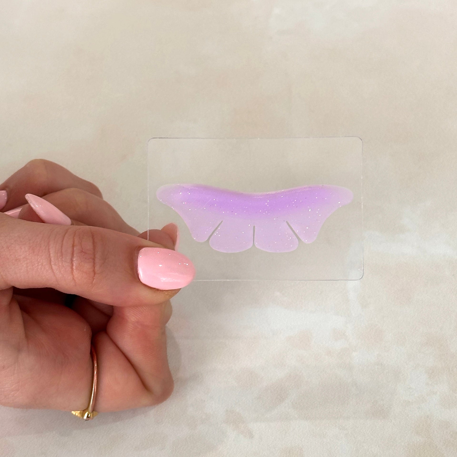 Silicone Bottom Lash Lift Pads (Purple)