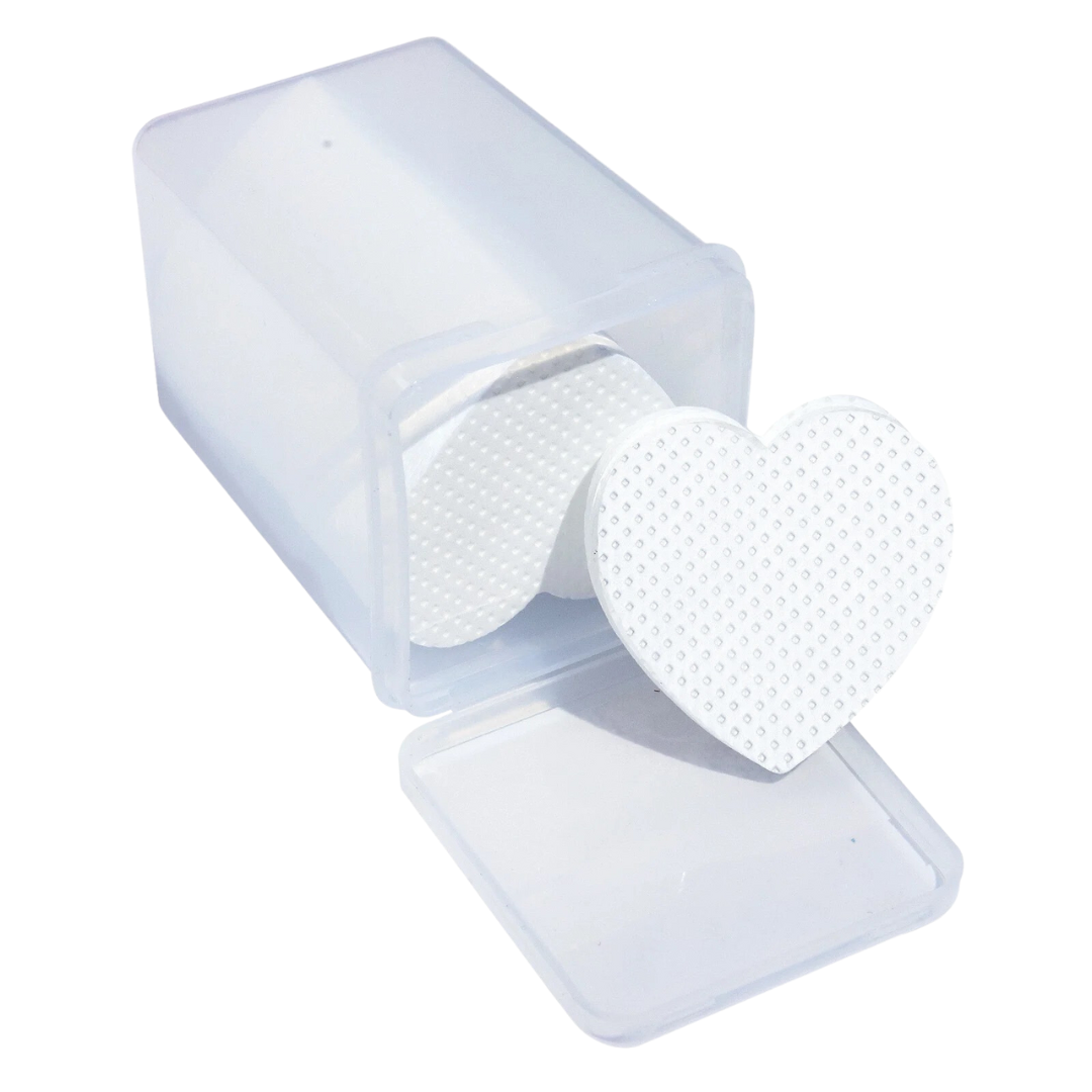 Lash Adhesive Wipes - Heart Shaped (200pcs)